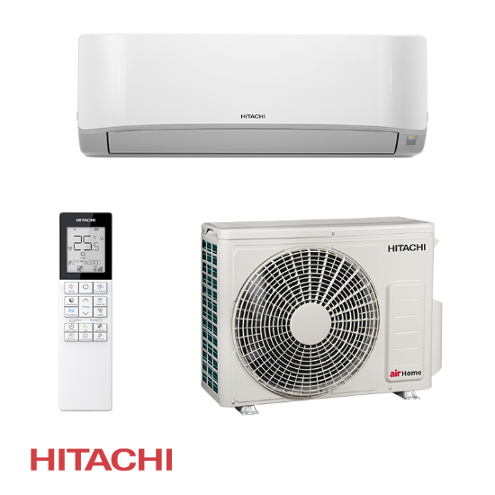 Снимка на Инверторен климатик Hitachi AirHome 400 RAK-DJ25PHAE / RAC-DJ25PHAE