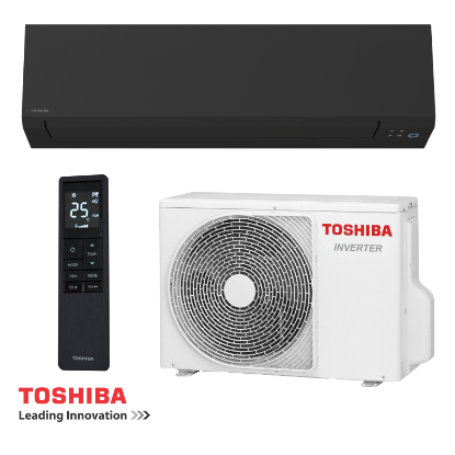 Снимка на Инверторен климатик Toshiba Shorai Edge RAS-B18G3KVSGB-E + RAS-18J2AVSG-E1 - черен