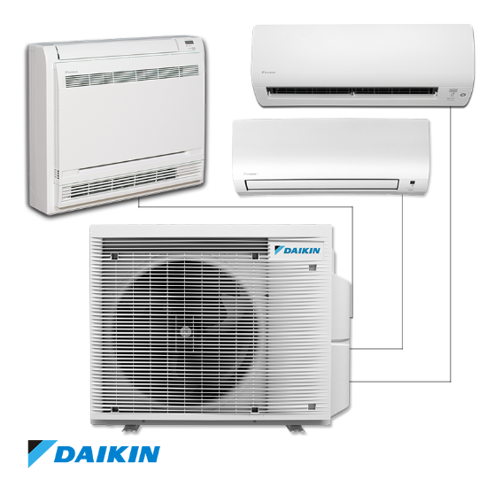Снимка на Външно тяло на мултисплит система Daikin 3MXM68A9