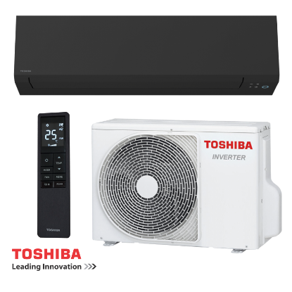 Снимка на Инверторен климатик Toshiba Shorai Edge RAS-B24G3KVSGB-E + RAS-24J2AVSG-E1 - черен