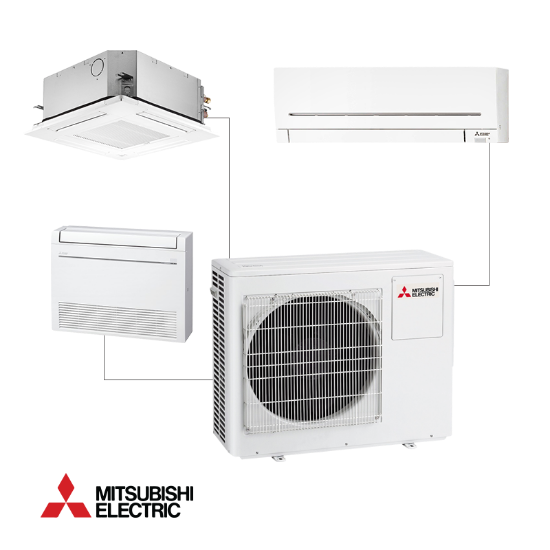 Снимка на Външно тяло на мултисплит система Mitsubishi Electric MXZ-3F54VF