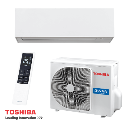 Снимка на Инверторен климатик Toshiba Super Daiseikai 10 WHITE RAS-B18S4KVPG-E / RAS-18S4AVPG-E