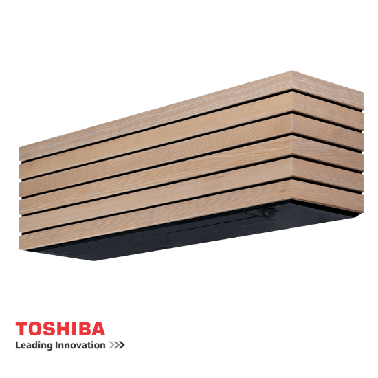 Снимка на Инверторен климатик Toshiba Super Daiseikai 10 WOOD RAS-B10S4KVDG-E / RAS-10S4AVPG-E
