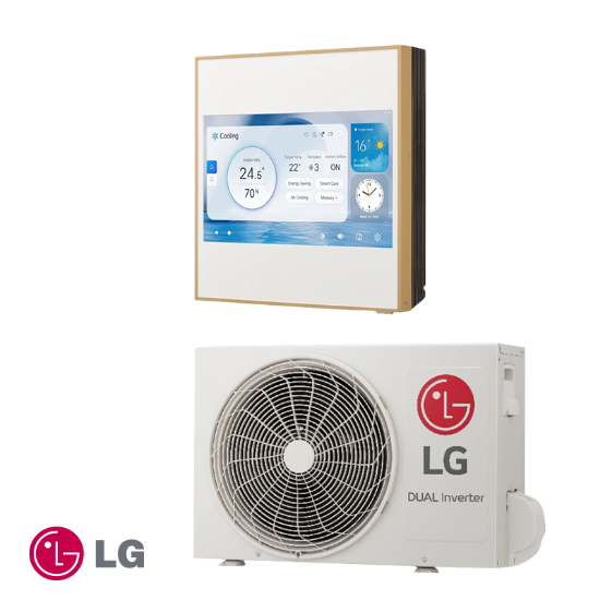 Снимка на Инверторен климатик LG Gallery Premium A12GA2.NSE + A12GA2.U18