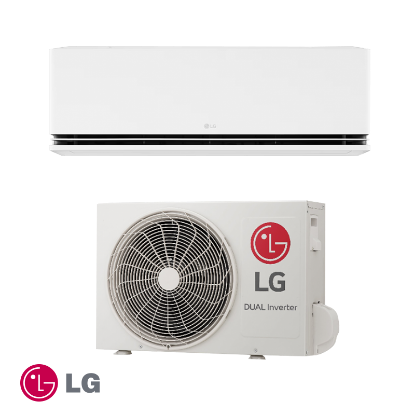 Снимка на Инверторен климатик LG New Deluxe H09S1D.NS1 + H09S1D.U12