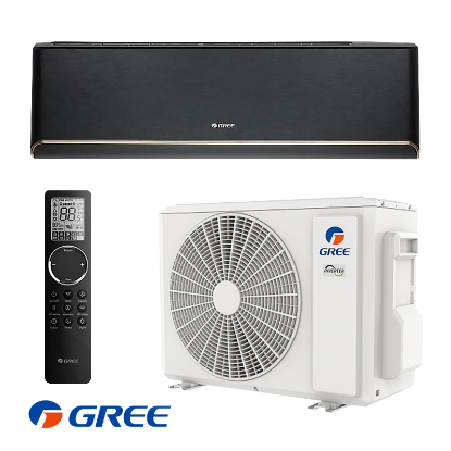 Снимка на Инверторен климатик Gree Airy GWH24AVEXF-K6DNA1A - черен