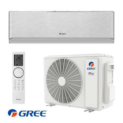 Снимка на Инверторен климатик Gree Airy GWH24AVEXF-K6DNA1A - сребърен