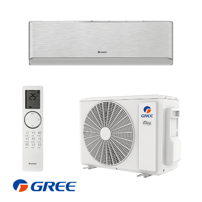 Снимка на Инверторен климатик Gree Airy GWH12AVCXD-K6DNA1A - сребърен