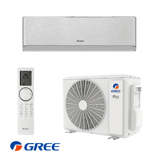 Снимка на Инверторен климатик Gree Airy GWH12AVCXD-K6DNA1A - сребърен