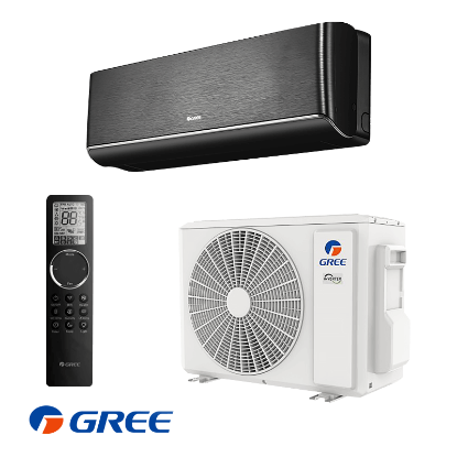 Снимка на Инверторен климатик Gree Airy GWH12AVCXD-K6DNA1A - черен