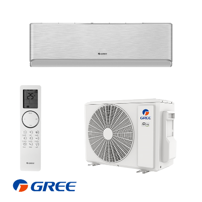 Снимка на Инверторен климатик Gree Airy GWH09AVCXB-K6DNA1B - сребърен