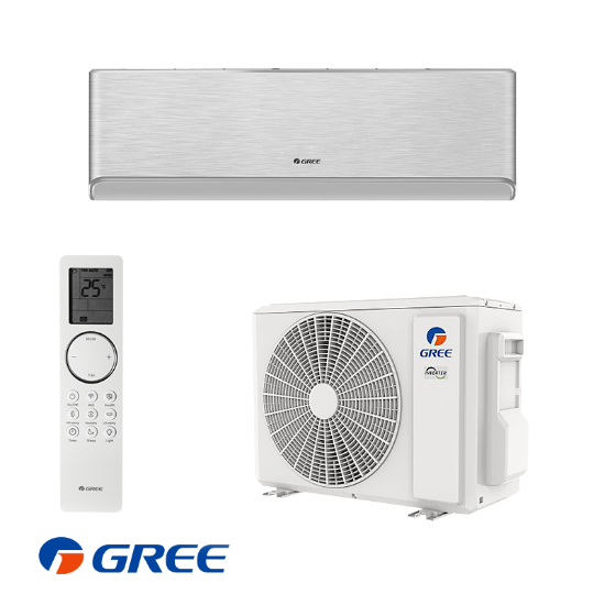 Снимка на Инверторен климатик Gree Airy GWH09AVCXB-K6DNA1B - сребърен