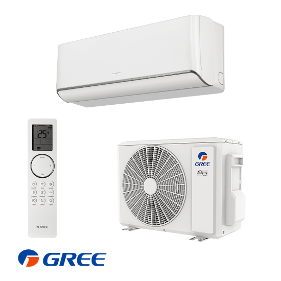Снимка на Инверторен климатик Gree Airy GWH09AVCXB-K6DNA1B