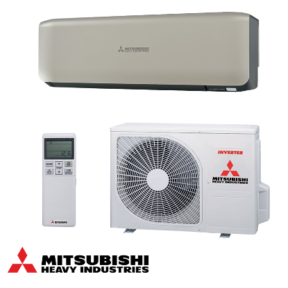 Снимка на Инверторен климатик Mitsubishi Heavy Industries SRK20ZS-WT + SRC20ZS-W