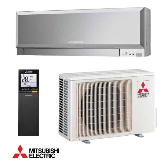 Снимка на Инверторен климатик Mitsubishi Electric MSZ-EF25VGKS + MUZ-EF25VG