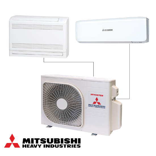 Снимка на Външно тяло на мултисплит система Mitsubishi Heavy Industries SCM40ZS-W