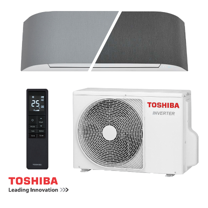Снимка на Инверторен климатик Toshiba Haori RAS-B10N4KVRG-E + RAS-10J2AVSG-E1
