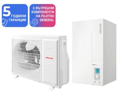 Снимка на Термопомпа Atlantic ALFEA EXTENSA A.I. R32 5 Kw - отопление, охлаждане и БГВ