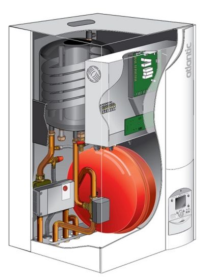 Снимка на Термопомпа Atlantic ALFEA EXCELLIA A.I. TRI 16 Kw - отопление, охлаждане и БГВ