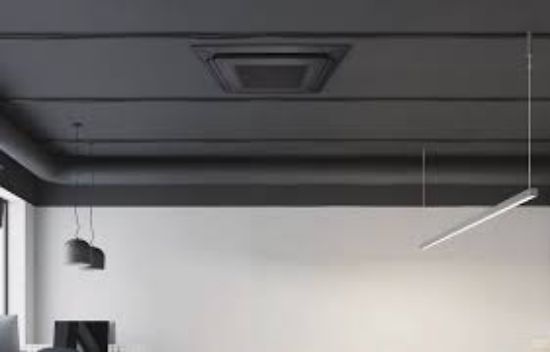 Снимка на Инверторен климатик касетъчен General Fujitsu AUXG36KRLB/AOHG36KQTA - трифазен с черен панел