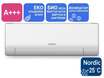 Снимка на Инверторен стенен климатик KAISAI PRO HEAT KRP-12MEHI / KRP-12MEHO NORDIC